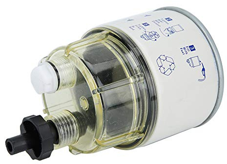 Filtre R12T, Filtre à Carburant Marin, Numéro de Pièce R12T R12T Performances Stables Filtre Séparateur D'eau de Carburant de Yacht Marin de Bateau de Remplacement Universel