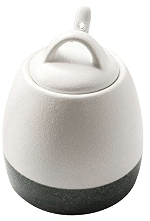 Sucrier japonais avec couvercle, pot à sucre en céramique, accessoires de café Zephyr, bec verseur à sucre, rangement de cuisine-bleu et blanc B-3 Set Pots(Blue and White B,One)