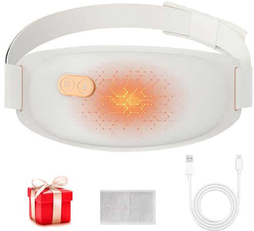 Perioden Wärmegürtel, Wärmegürtel Periode, 3 Temperatur- Und 5 Massagemodi, Menstruations Rücken, Wärmepflaster Zur Schmerzlinderung Während Der Rücken, Unterleib/Magen31.5 * 12.7cm