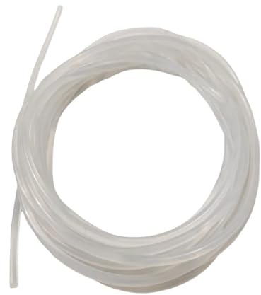 Bandes d'étanchéité transparentes en gel de silice de qualité alimentaire, cordon rond solide en silicone transparent facile à nettoyer, 1 pièce(4MM*4METERS)
