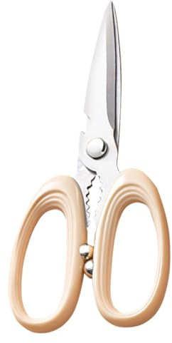 BESPORTBLE Forbici da Cucina in Acciaio Inossidabile Multifunzione per Pollame e Barbecue Affilate e Resistenti per Carne Verdure e Ossibone Uso Domestico e Professionale
