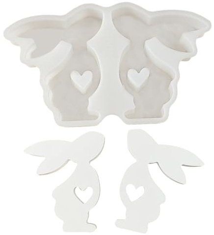 Easter Silicone Mold - Easy Release Seasonal Craft Tool - Cute Candle Molds,for Family Friends Adults Men Women Birthday Party Home Indoor