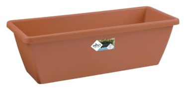 elho Barcelona Balkonkasten 70cm - Terra | L 19 x B 69.8 x H 16 cm | für den Außenbereich