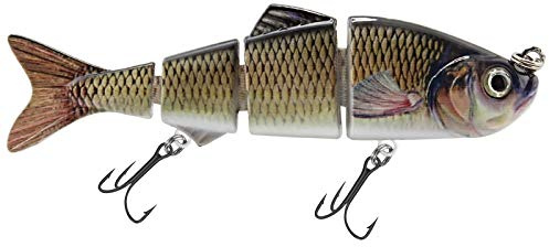 Wobbler Kunstköder Fischköder Angeln Forelle Köder Angelzubehör Spinner Jerkbait optimal zum Raubfischen für Hecht, Barsch, Zander, Dorsch, Wels