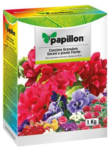 Fertilizzante Grano Papillon Geranios/Fiori 1 kg