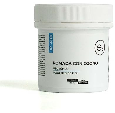 OZONO D'OR - Pomada Cicatrizante 100% natural BIO con Ozono | Crema Piel Atopica | Crema Cicatrizante heridas piel, Quirurgicas, Psoriasis, Quemaduras, Dermatitis Atopica | Crema Antiescaras. 100 ml.