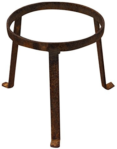 Biscottini Cache Pot Plante Interieur en Fer L21xPR21xH21 - Cache Pot pour Pot de Fleur - Support Plantes Interieur - Support Plante - Porte Plante - Cache Pot Plante intérieur