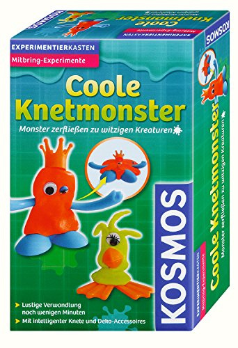 Coole Knetmonster: Experimentierkasten