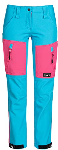 Rock Creek Softshellhose Damen Outdoorhose Wanderhose D-424 | Funktionale Trekkingpants für Frauen, für Wandern, Wintersport und Arbeit