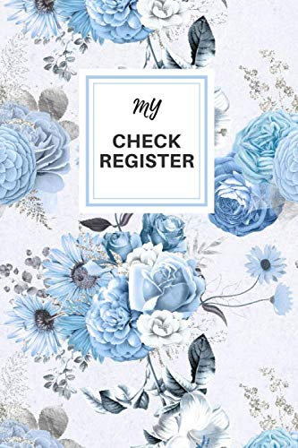 My Check Register: Keep track of your money, your check account | 102 pages | large print check registrer | Durable Softcover | Balance Ledger for ... Register for Personal Checkbook | Log Book