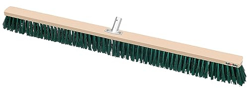 KOTARBAU® Gatukvast - Industrikvast - 105 cm - Gatukvast utan Handtag - Uteborste - Sopborste - Sopkvast - Trädgårdskvast - Gårdskvast - Verkstadskvast - Hård Borst - Trä - PVC