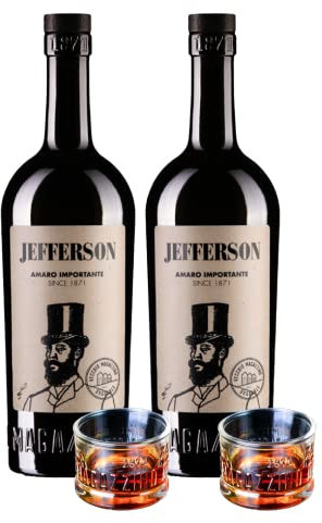 JEFFERSON Amaro Importante 2pz 70cl + 2 bicchieriEquilibrio