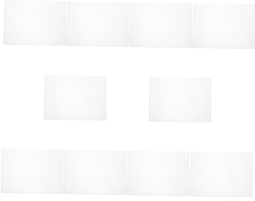 COHEALI 10 Piezas Molde Para Tablero De Escritura Suministros De Bricolaje Moldes Para Bandejas Rectangulares Molde Reutilizable Moldes Artesanales De Bricolaje Junta Gel De Sílice