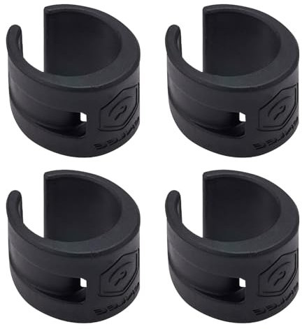 Chainstay Protector - 4 Stück Fahrrad Rahmenschutz Gummi Kettenrahmen Aufkleber für Mountainbike Rennrad Fahrrad Rahmen Mehrfarbig