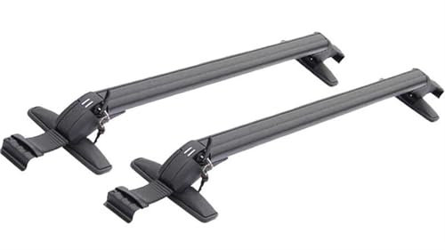 Barras de Techo 1 Par De Barras De Riel Para Montaje En Techo De Automóvil Portaequipajes De Aluminio Negro Con Cerradura Portaequipajes Superior Para Automóvil Barras de Techo Portaequipajes(C-2pcs 9