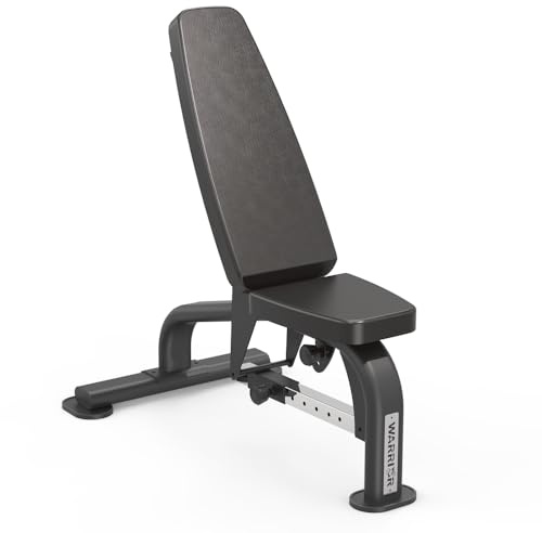 HyGYM Adjustable Weight Bench – 600KG Capacity Utility Bench for Full Body Strength Training – Incline, Flat & Decline Positions – Heavy-Duty Home Gym Bench