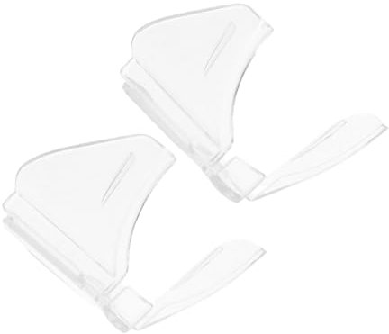 Luxshiny 2piezas Gafas De Protección Lateral De Escudo Lateral Para Gafas De Sol y Anteojos Protección Ocular Versátil Para Laboratorios Construcción y Hospitales