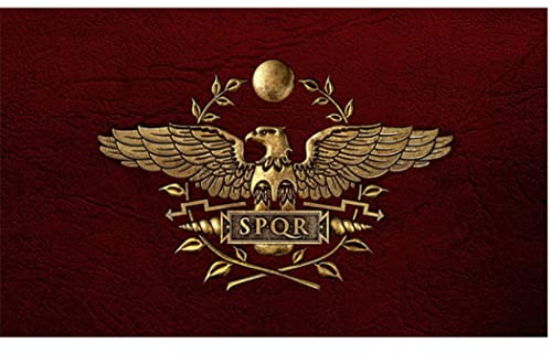 3 x 5 ft dekorative römische Flagge spqr spqr römisches Reich Bonner mit Grommeten