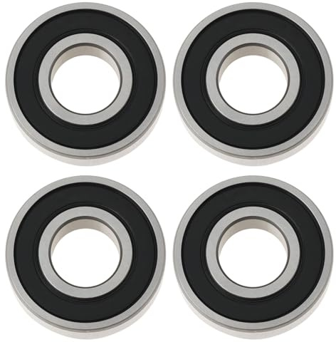 LT Easiyl Pack of 4 6202-2RS Cylinder Scarifier Bearings 35 x 15 x 11 mm F016A58741 Compatible with Qualcast Compatible with Atco