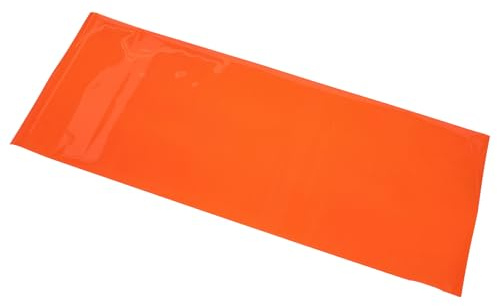 Orange Pet Farbfilterfolie für Spotlights und Stehlampen, Zuschneidbar | Fotografie und Video, Wiederverwendbar, Sonnenuntergang Effekt, Beleuchtungsfilter für Lichtgestaltung