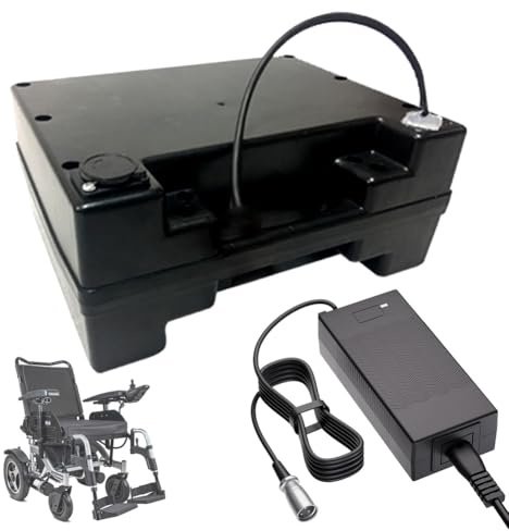 SSCYHT Batería Repuesto 24 V 12 Ah 70 Ah 60 Ah 50 Ah 40 Ah 30 Ah 25 Ah 15 Ah 10 Ah 20 Ah Batería de Litio 24 V Baterías para sillas de Ruedas eléctricas con Cargador y BMS,24v20ah 193mm