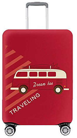 Kaxich Elastisch Reise Kofferhülle Kofferschutzhülle Reisekoffer Hülle Koffer Schutzhülle Gepäck Cover mit Reißverschluss 18-32 Zoll