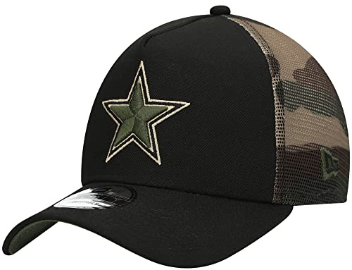 New Era Snapback Trucker Cap - Dallas Cowboys Wood camo