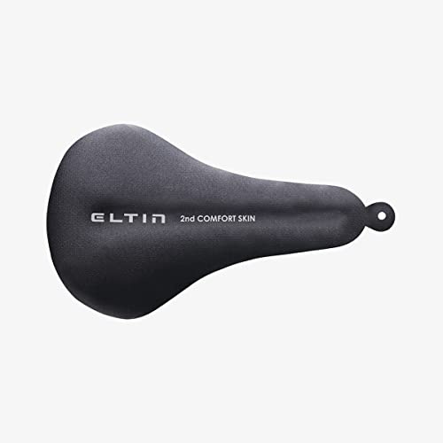 ELTIN E8210 2nd Comfort Gel-Sattelbezug – Gelgepolsterter Sitzkissenbezug für Damen und Herren – rutschfester Fahrradsitzbezug für Spin Stationary Cruiser, Mountainbike und Rennrad und