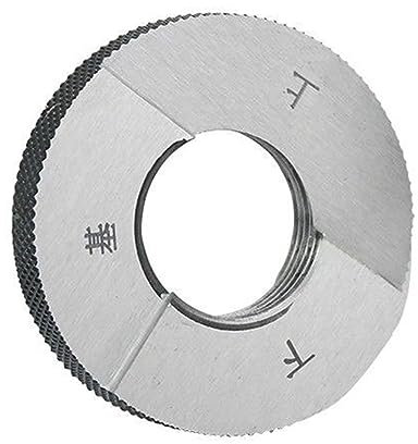 NURII 1 Stück NPT-Rohrgewinde-Gewindelehre, Gewinde-Ringlehre Präzisions-Außengewindelehre fein, Pitch-Gewindetestwerkzeug (Color : NPT 1-16-27, Size : Thread Ring Gauge)