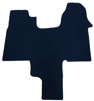 autix 488 Fußmatte Schmutzfangmatte Teppich schwarz passend für Renault Trafic Nissan NV300 Primastar Kombi Transporter Kasten ab 8/2014 2 Sitzer