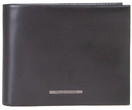VALENTINO Herren Vill Brieftasche, Schwarz