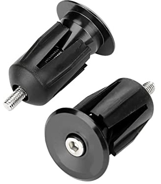 Sunicon 2 Stücke Fahrrad LenkerstopfenAluminium Fahrradlenkerndstopfen Lenker Endkappen Lenkerstopfen Rennrad FahrradLenkerstopfen Aluminium Lenker Endkappen Bar End Plugs für Mountainbike MTB Fahrrad