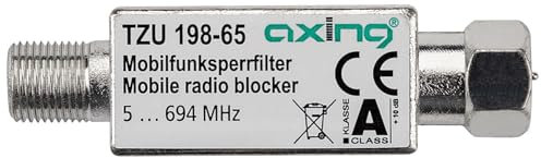 Axing TZU 198-65 - Filtro di blocco cellulare Block LTE 5G, 5-694 MHz