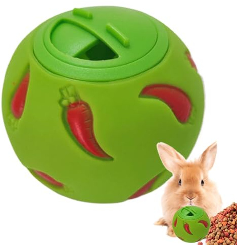 Puzzlespielzeug für kleine Tiere, Igel-Leckerbisse, Spielzeug für Kaninchen, Futterspender, Langeweile, Snackball, Snackball, Puzzle-Ball