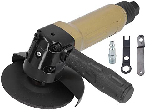 Gearwell Pulidora Angular Neumática 4, Esmeriladora de Aire KP‑632 11000RPM Ajustable para Acabado de Metal (US)