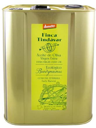 Fattoria Tindavar | Olio extravergine di oliva biologico e biodinamico Varietà Picual - Latta 3L