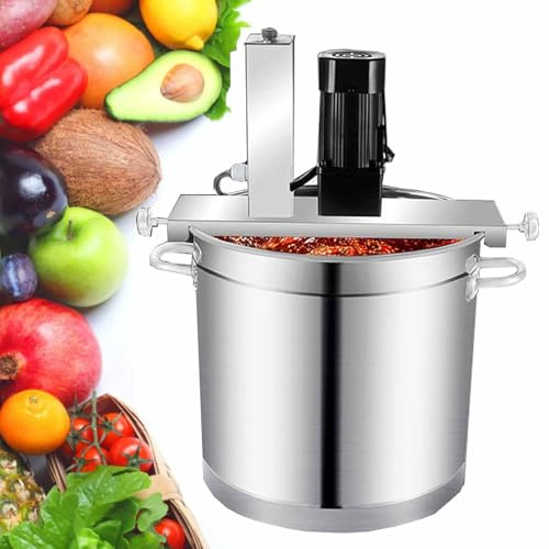 Automatic Food Mixer Electric, Stainless Steel Heating Equipment for Mixing Jam, Sauce, Sticky Filling, Efficient Auto Stirring Solution for Commercial Kitchens