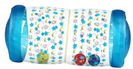 OFFIGAM para Gatear De Plástico Inflable Ñiño Pequeño Juguete Ruedas Azul para Ejercitar Audición y Tacto Niños Casa Entrenamiento De Fuerza Manos y Pies