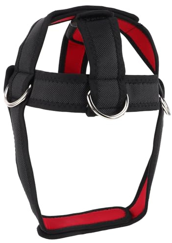 Ciieeo Arnés Ajustable para Entrenamiento de Fuerza de Cuello y Cabeza Equipo para Ejercitar Músculos Cervicales con Gorro Ergonómico Resistencia Versátil para Gimnasio y Uso Casa