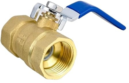 4 Messing Gewinde Kugelhahn Mit Hebel Griff Kupfer Sanitär Tap 1 stücke