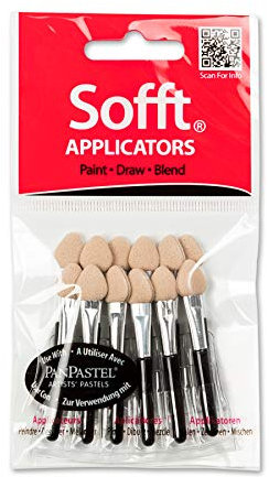 PanPastel Sofft Tool 63052 Mini Sponge Applicators Pack of 12 Artist Painting Pastels