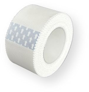 Noba Rudasilk Fixierplaster ohne Seitenscheiben (2,50 cm x 9,14 m, 1 Rolle)
