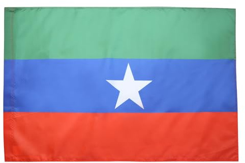 AZ FLAG Flagge Ogaden Separatist in Äthiopien 90x60 cm Hohlsaum | Für innen und außen dekorative Flagge doppelte Nähte und verstärkte Kanten mit Masttunnel 100D Polyester
