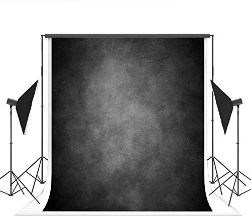 WaW 2 x 2,9 m fotografi studio duk bakgrund bakgrundstyg abstrakt träkol grå fotografering porträtt video bakgrunder