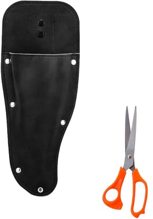 MEISH Custodia protettiva in pelle per potatura da giardino, per donne e uomini