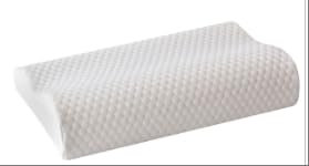 Gaethra Almohada Cervicales y Cuello, 2 in 1 Almohada Antironquidos para Aliviar el Dolor de Cuello y Espalda, Almohada Ortopedica y Ergonomica para Dormir de Lado y Boca Arriba-55 x 35 x 11/9 cm