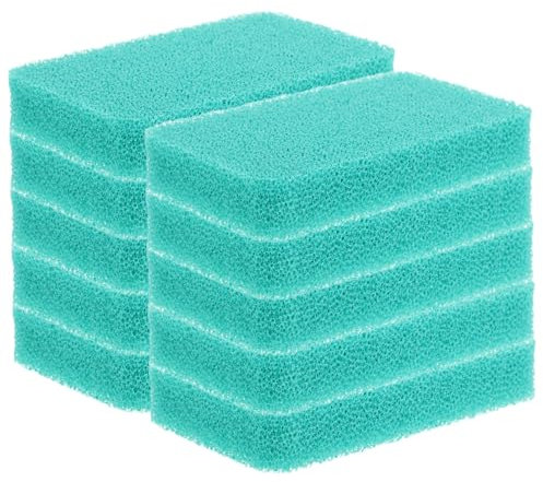 UKCOCO 10 Esponjas de Silicona para Lavar Platos y Estufas, Reutilizables y Prácticas, Alta Densidad y Uso Versátil Cocina
