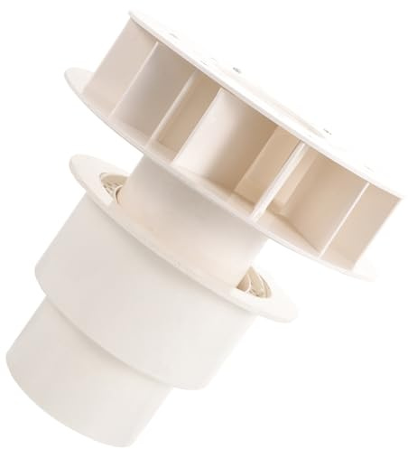LIFKOME Scarico a Pavimento Sifone per Grondaia Dn110 Filtro per Grondaie da Giardino a Gravità Resistente per Drenaggio Rapido su Tetto e Parete Laterale Kit Deviatore Multifunzionale
