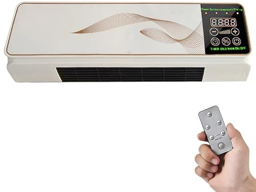 Wall Mounted Portable Air Conditioner with Remote Control - Ultra-powerful Split Ac Unit, Mini Mobile Cooling System for Home & Office #3