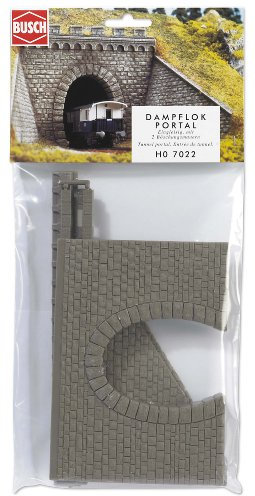 Busch 7022 - Tunnelportal 1-gleisig HO